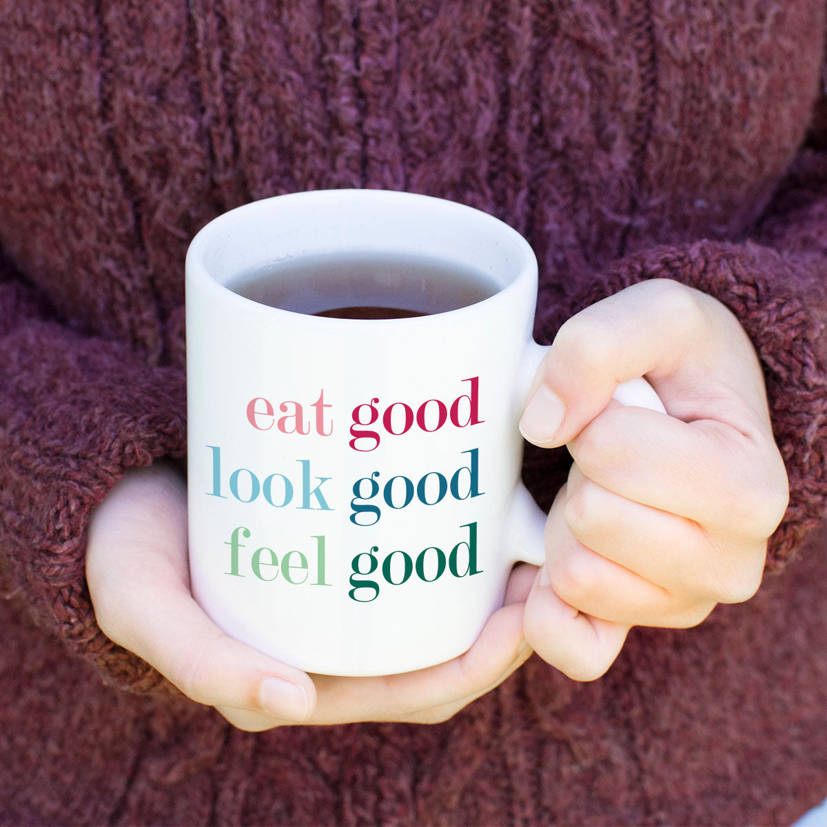 Eat Good, Look Good, Feel Good - SVG & Printable