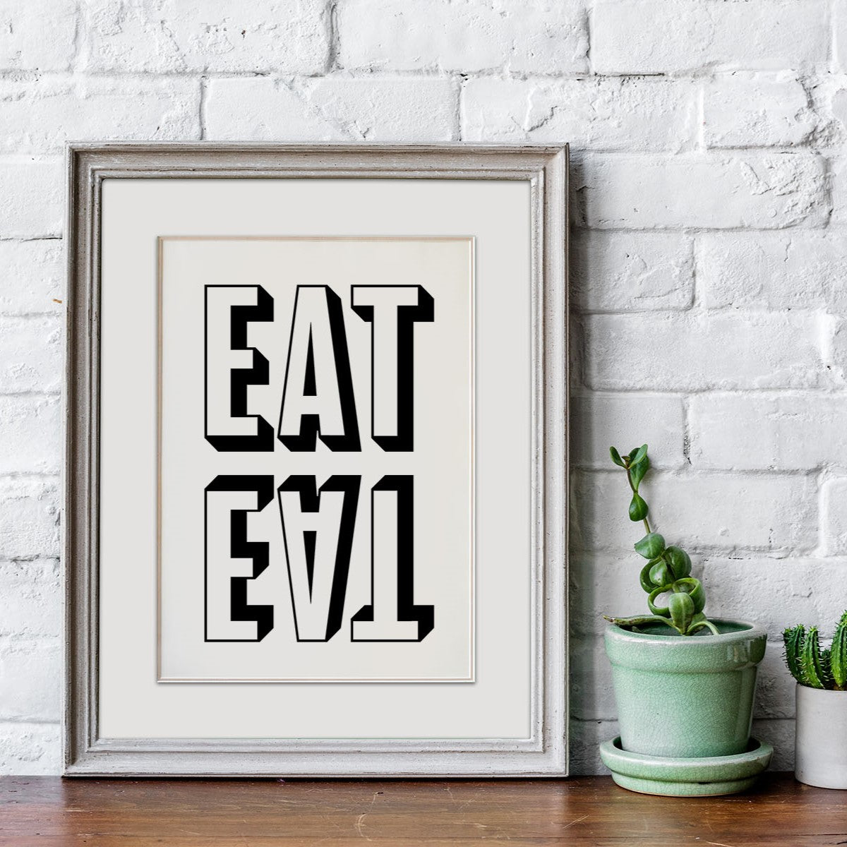 EAT Reflection - SVG & Printable