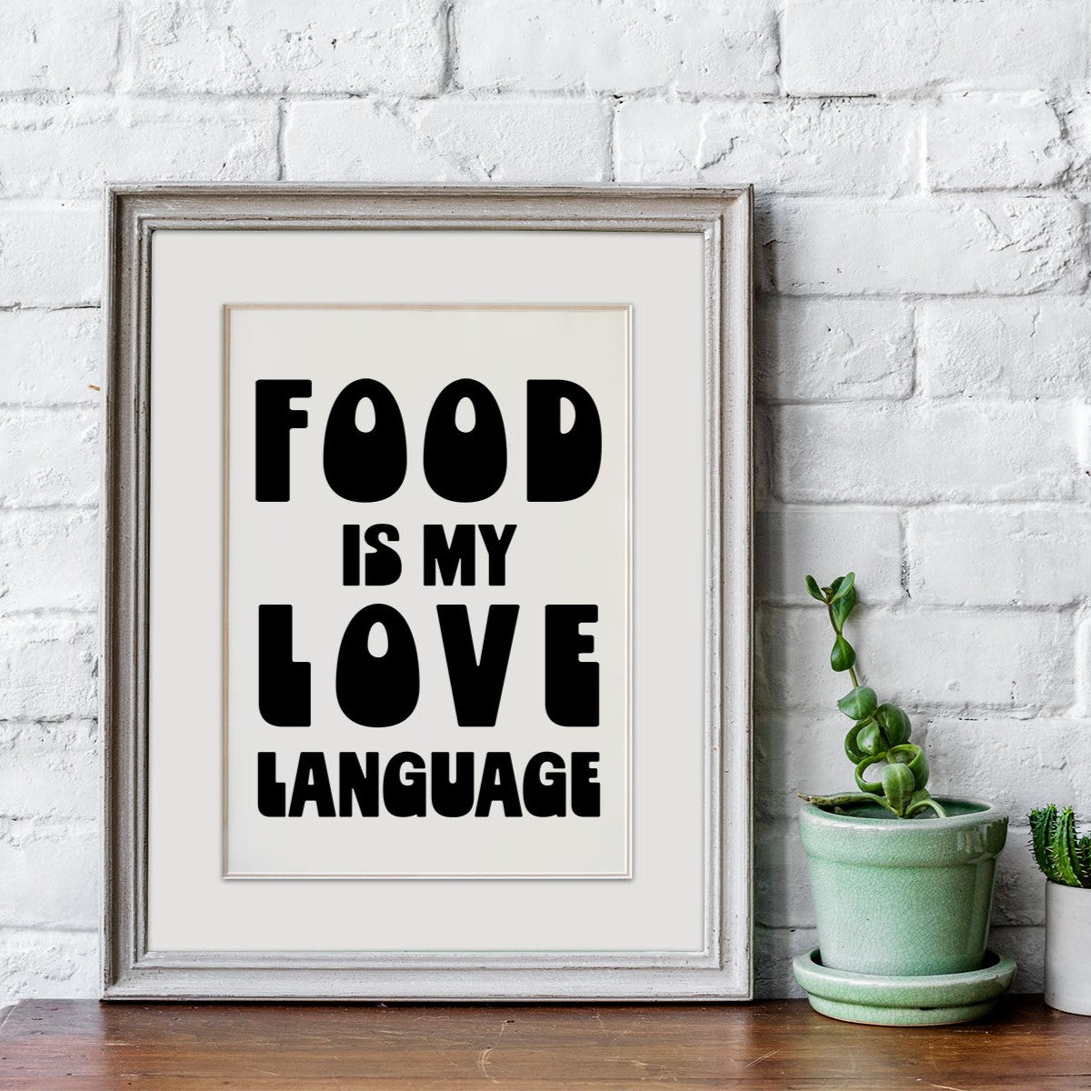 Food Is My Love Language - SVG & Printable