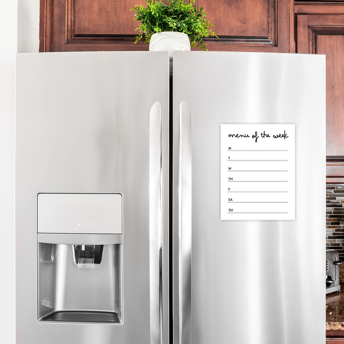 Printable 1-Week Dinner Menu - Menu of the Week