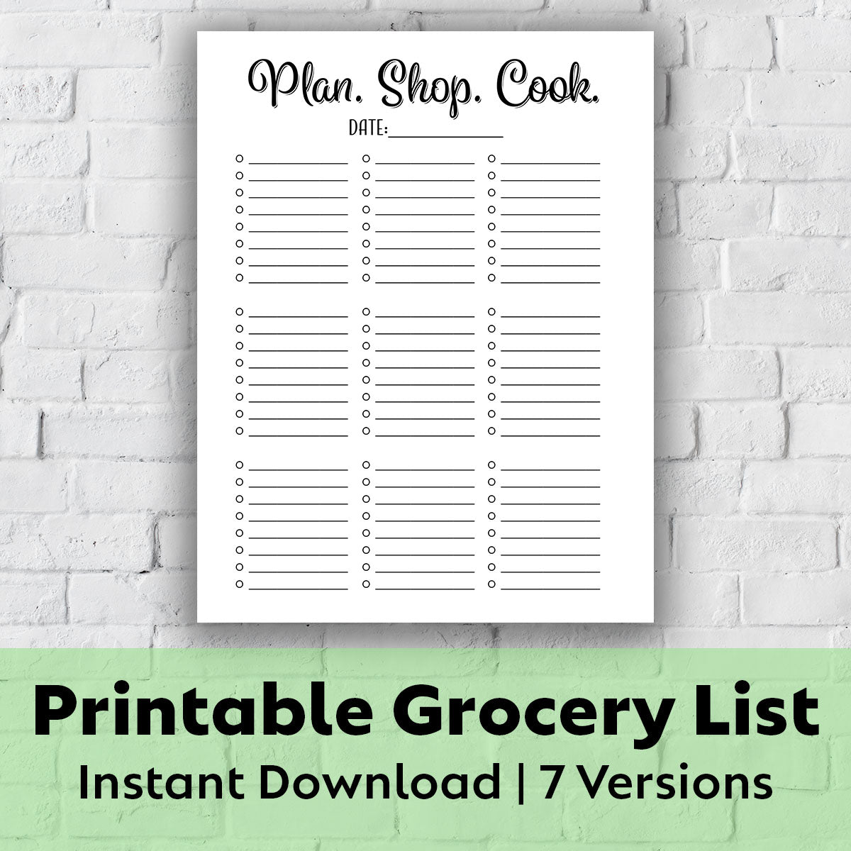 Printable Grocery List - Plan. Shop. Cook. – Savor the Flavour printable-grocery-list-plan-shop-cook-savor-the-flavour
