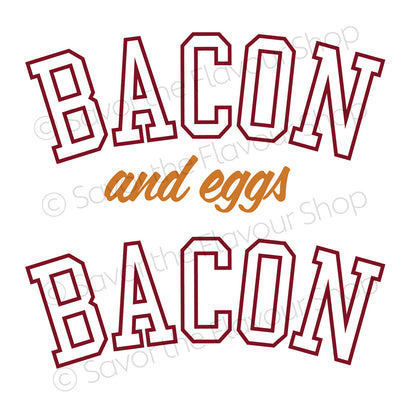 Bacon &amp; Eggs - SVG &amp; Printable