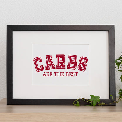 Carbs Are the Best - SVG &amp; Printable