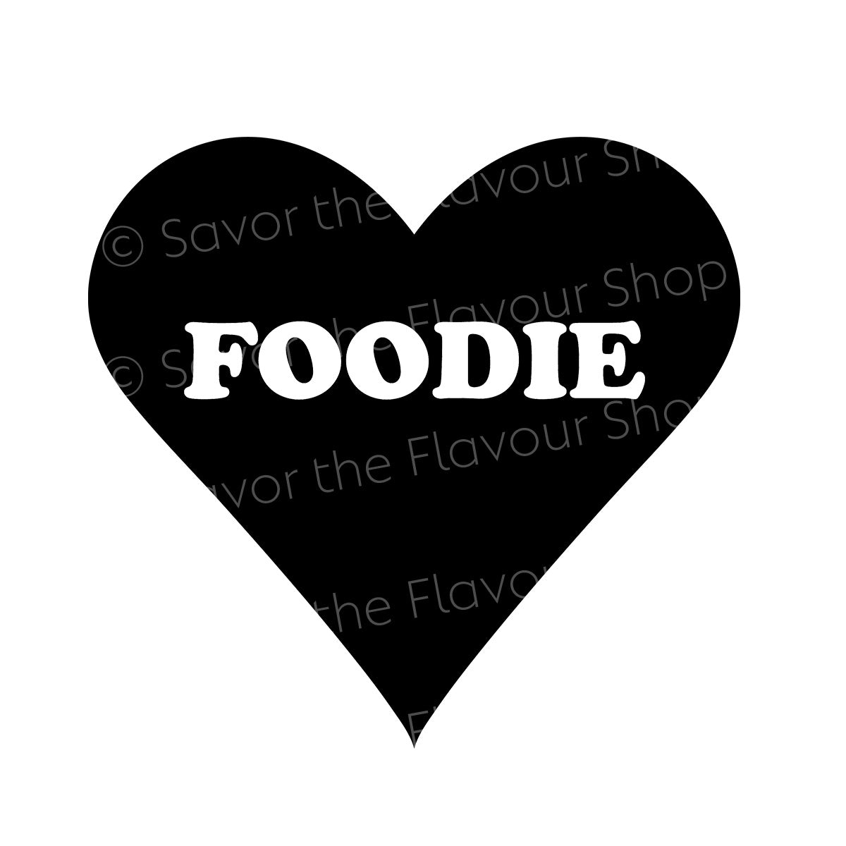 Foodie Heart - SVG &amp; Printable