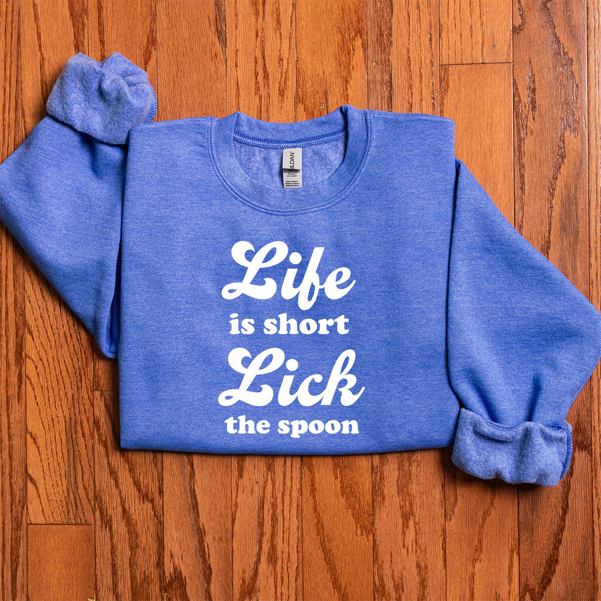 Life Is Short Lick the Spoon - SVG &amp; Printable