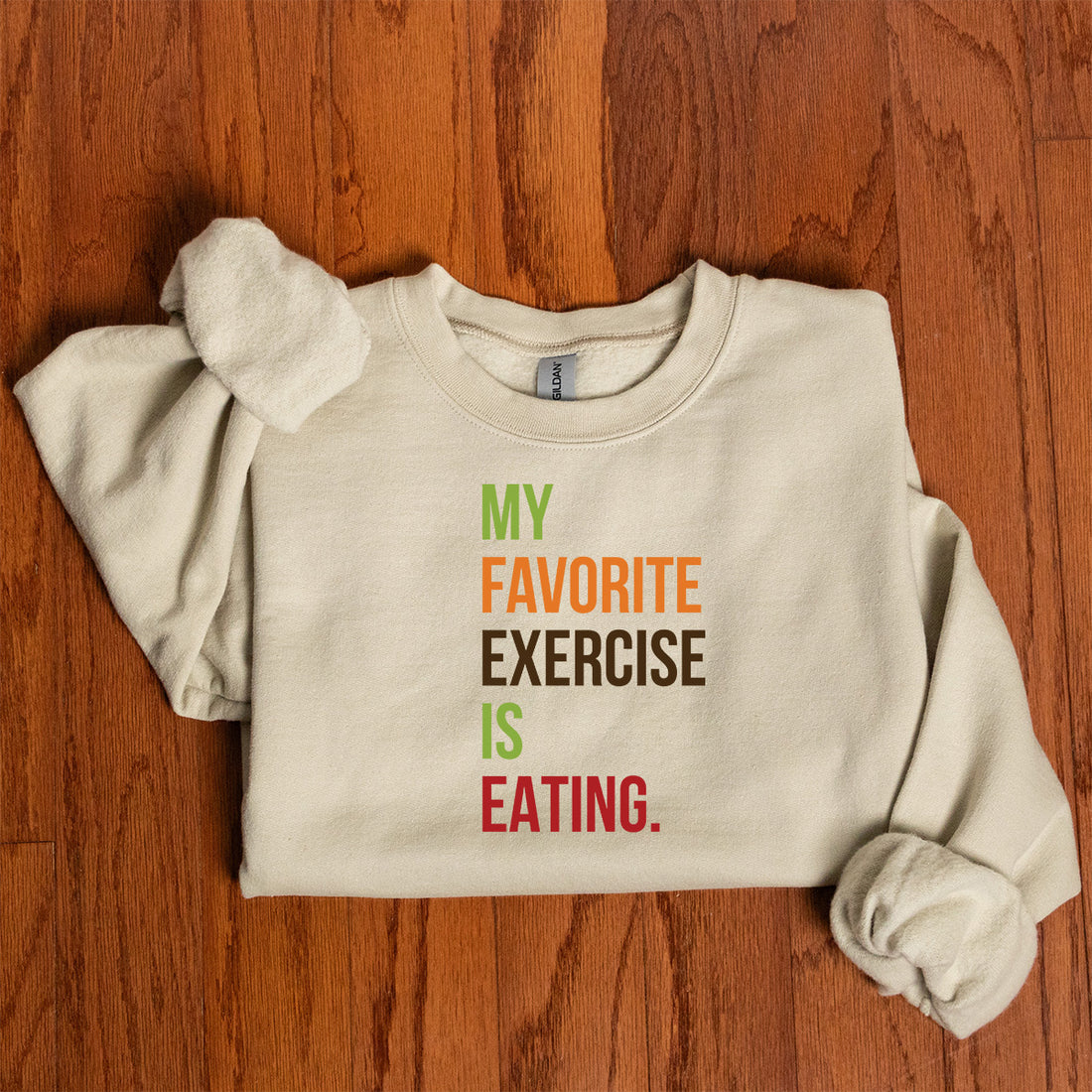 My Favorite Exercise Is Eating - SVG & Printable